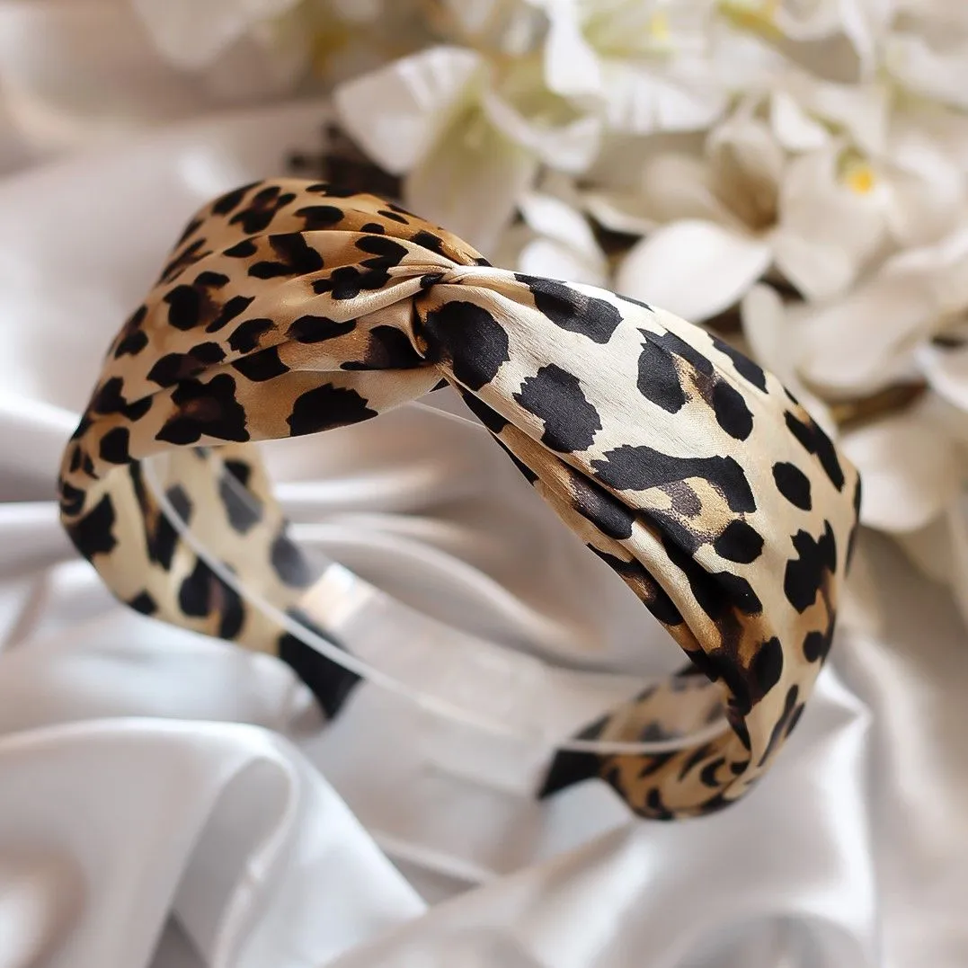 Bellofox Brown Leopard Headband