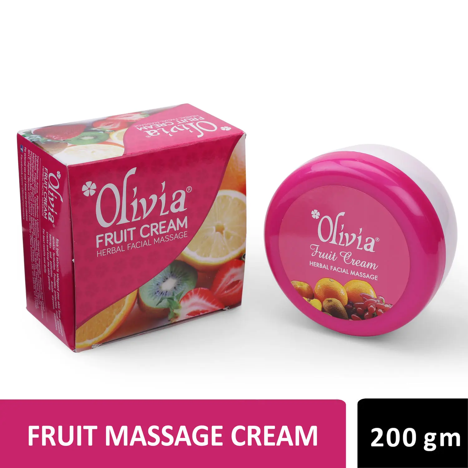 Olivia Fruit Massage Cream (200 g)
