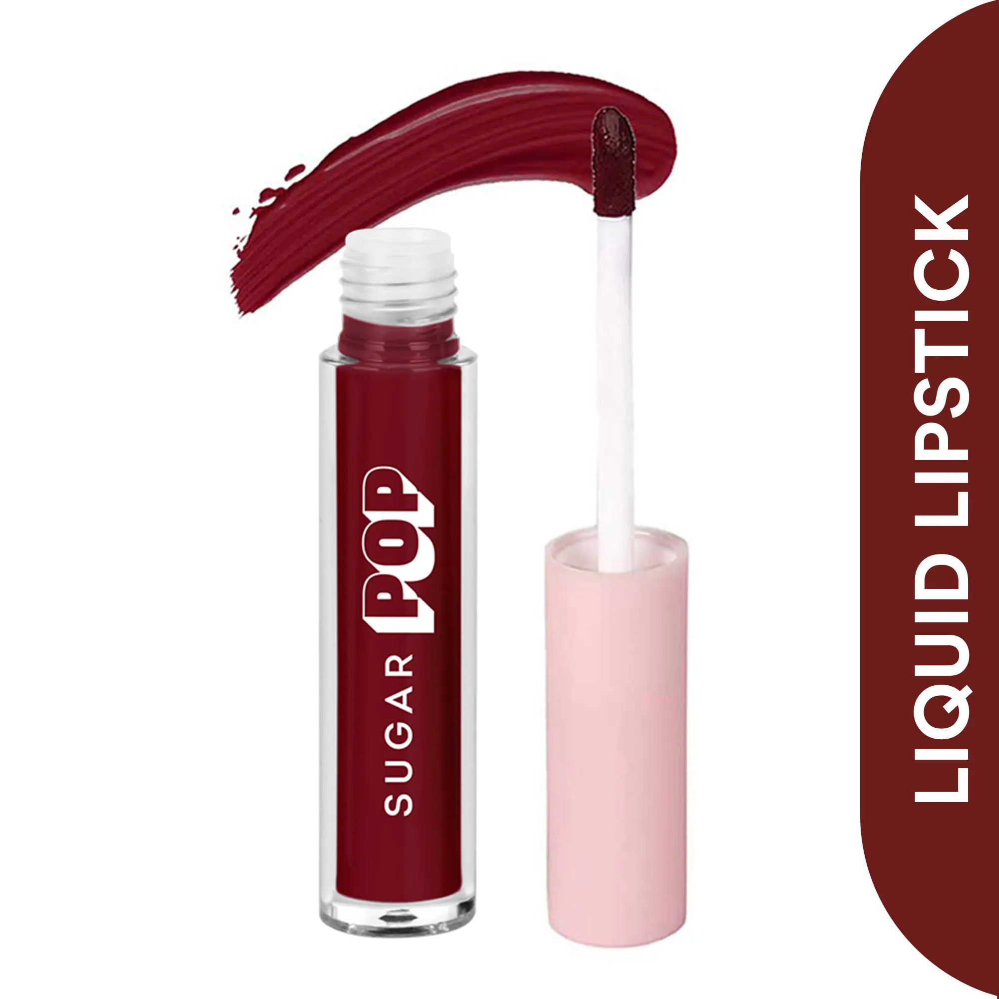 SUGAR POP Liquid Lipstick - 01 Burgundy