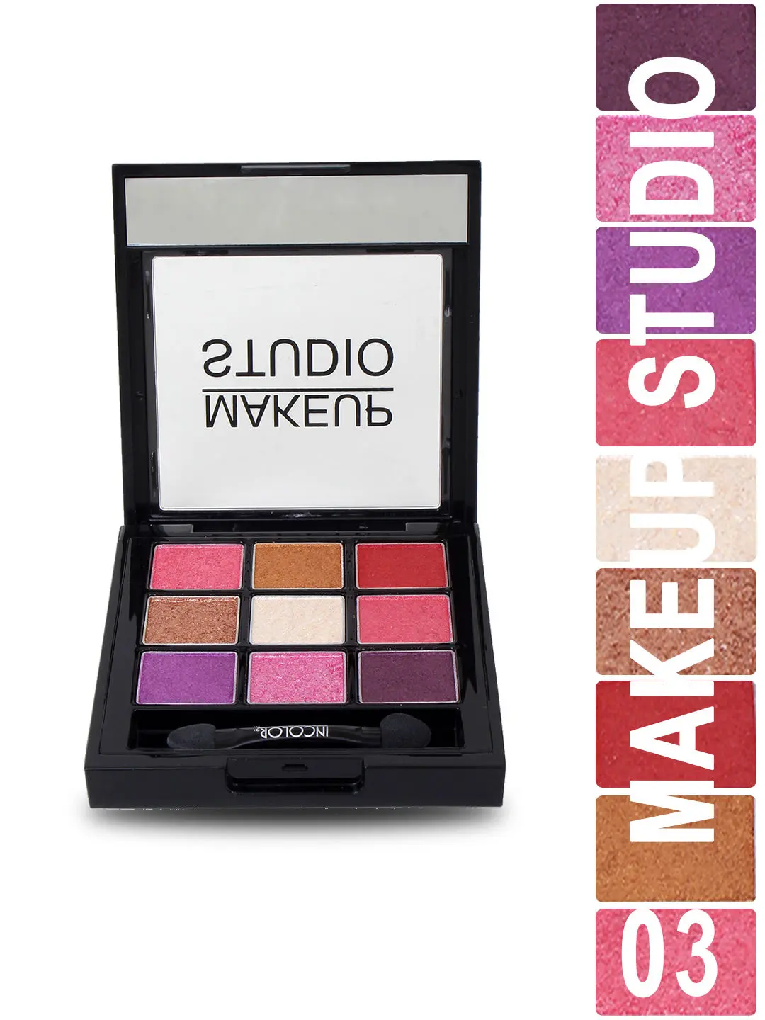 Incolor 9 In 1 Eyeshadow Makeuo Studio kit 03 18 Gms