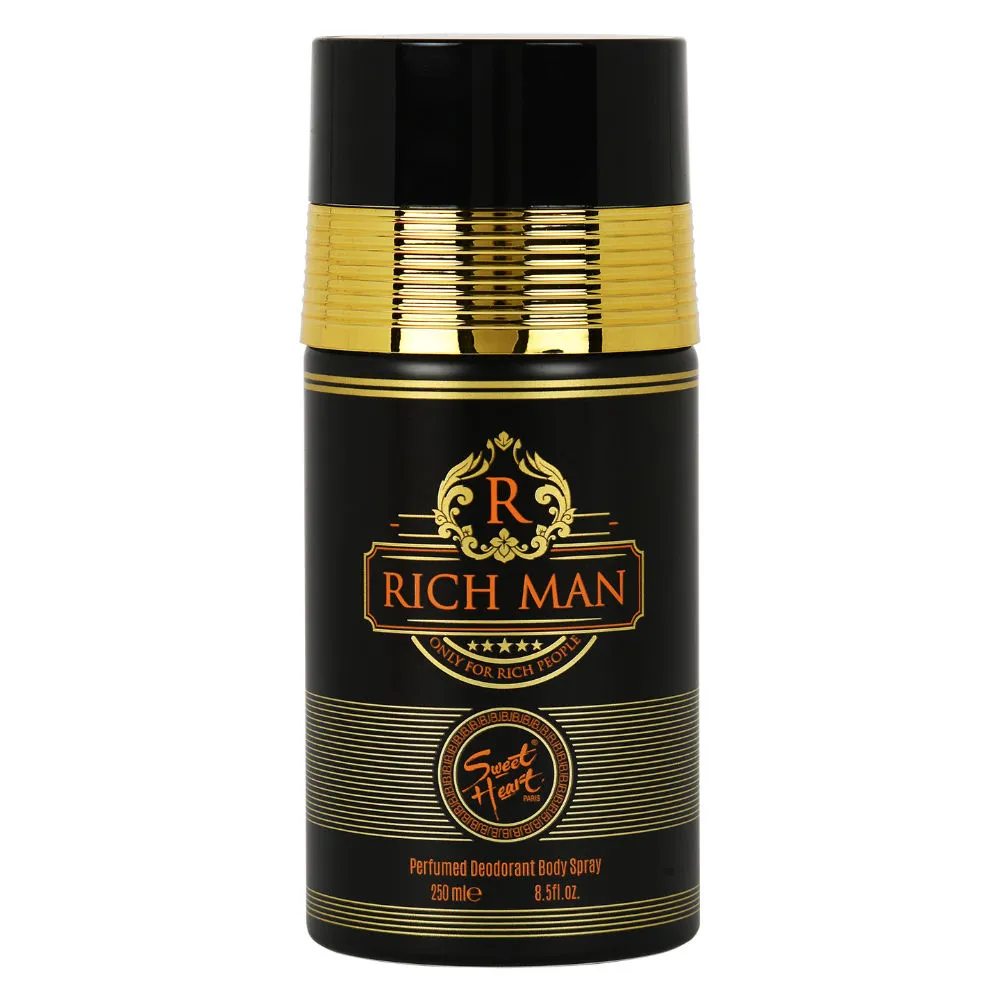 Sweet Heart Rich Man Perfumed Deodorant Body Spray