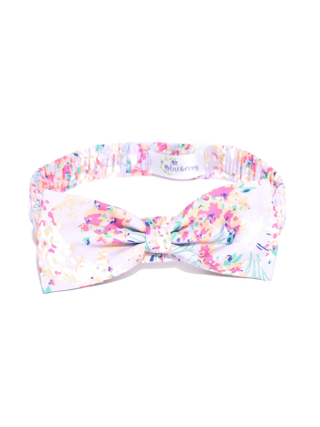 Blueberry Multi Colour Floral Print Hair Band