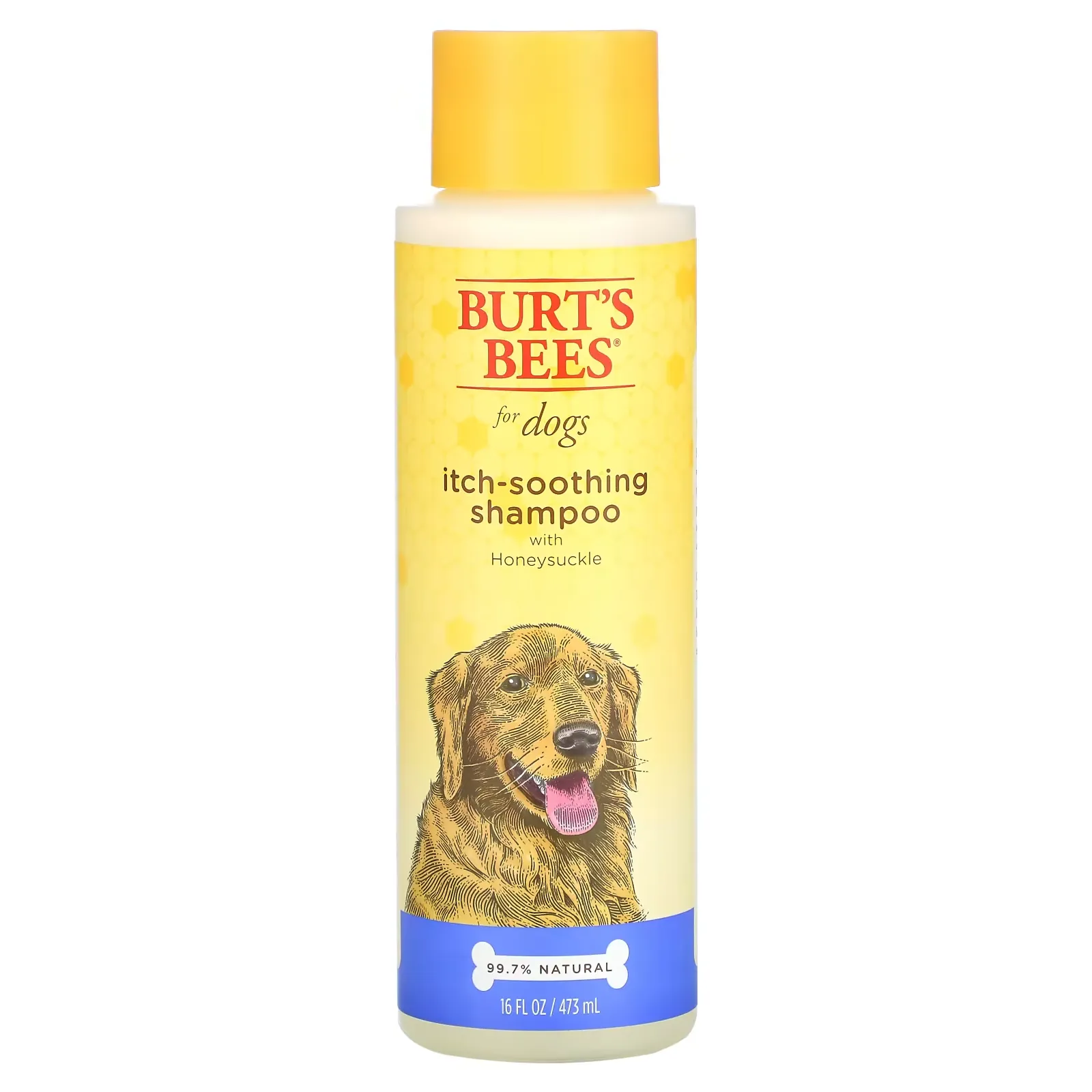 Itch-Soothing Shampoo for Dogs with Honeysuckle, 16 fl oz (473 ml)