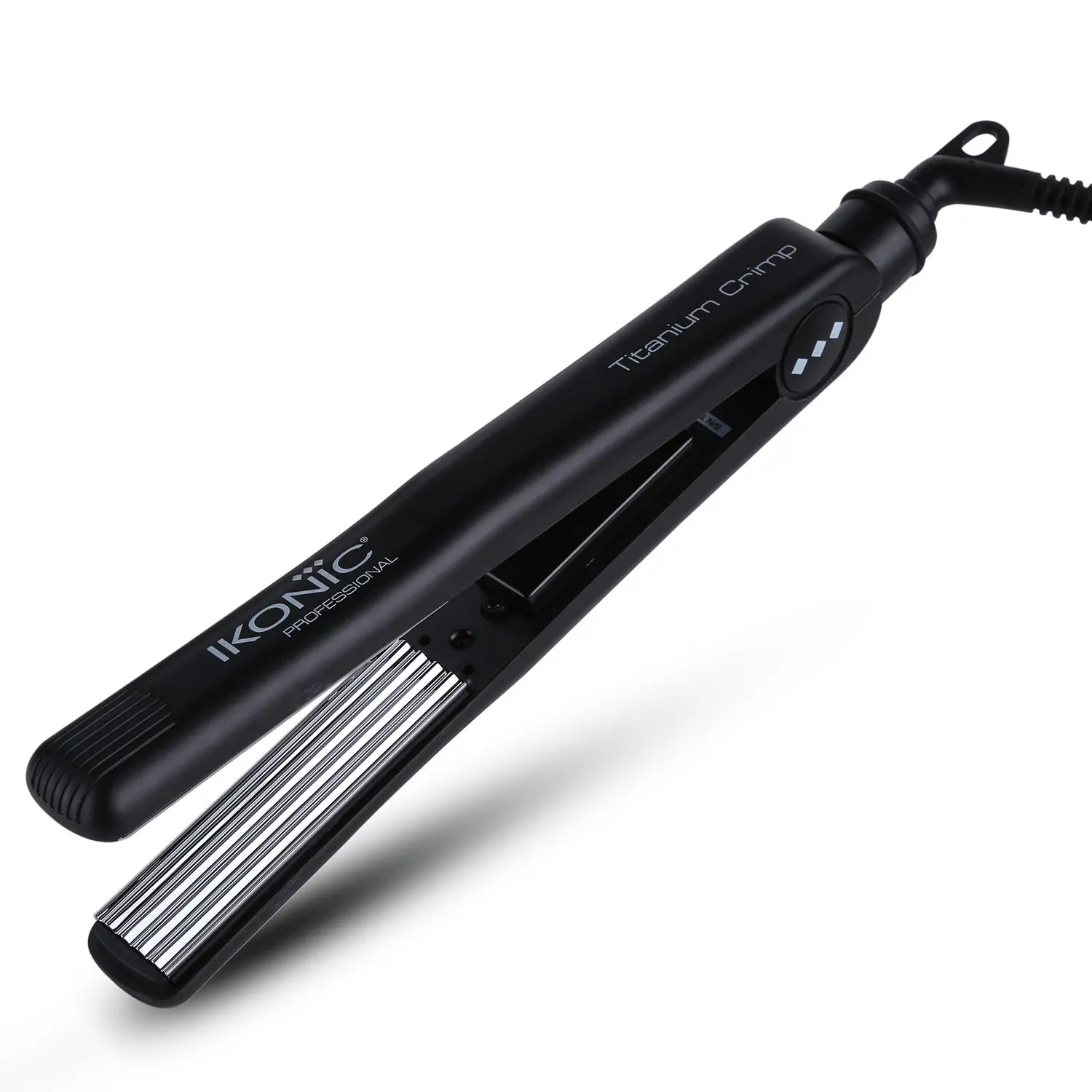 IKONIC CRIMPER - TITANIUM | Black | Titanium | Corded Electric | Hair Type - All | Heating Temperature - Up To 230 Degrees Celsius