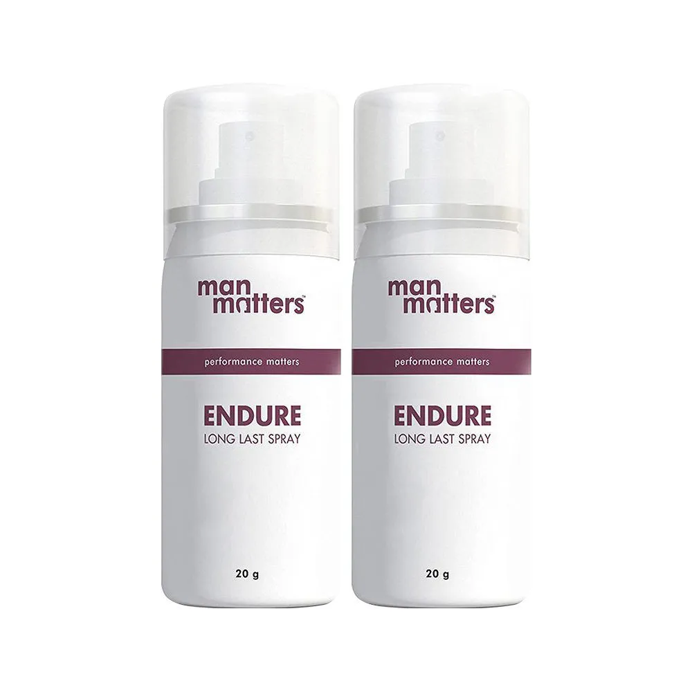 Man Matters Endure Long Last Delay Spray For Men - Pack Of 2