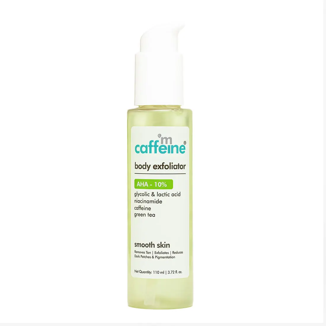 mCaffeine Body Exfoliator With AHA- 10% & Green tea