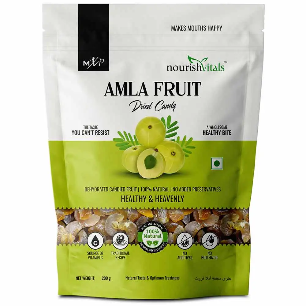 NourishVitals Amla Candy,  Unflavoured  0.200 kg