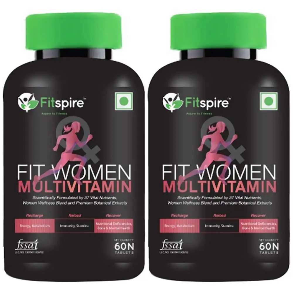 Fitspire Fit Multivitamin for Women,  2 Piece(s)/Pack  Unflavoured