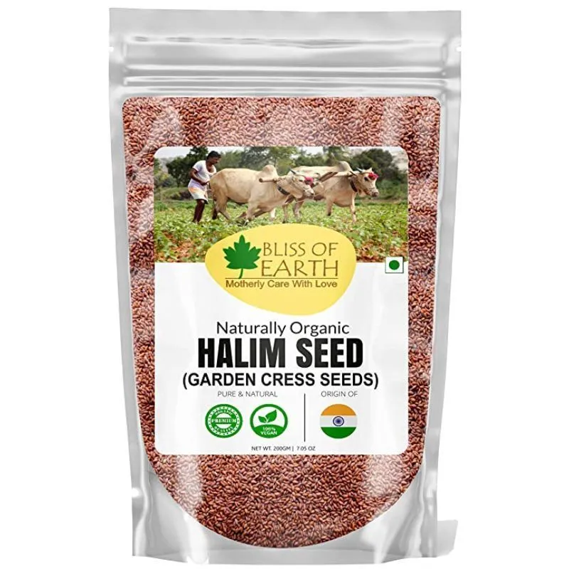 Bliss Of Earth Organic Halim Seeds