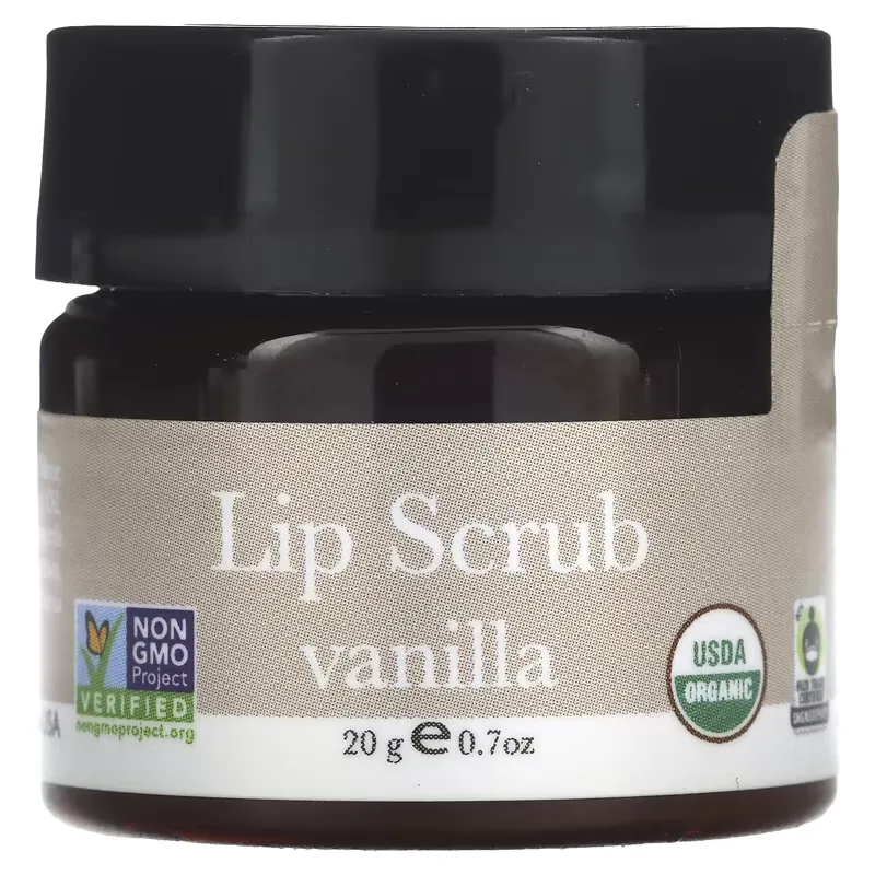 Lip Scrub, Vanilla, 0.7 oz (20 g)