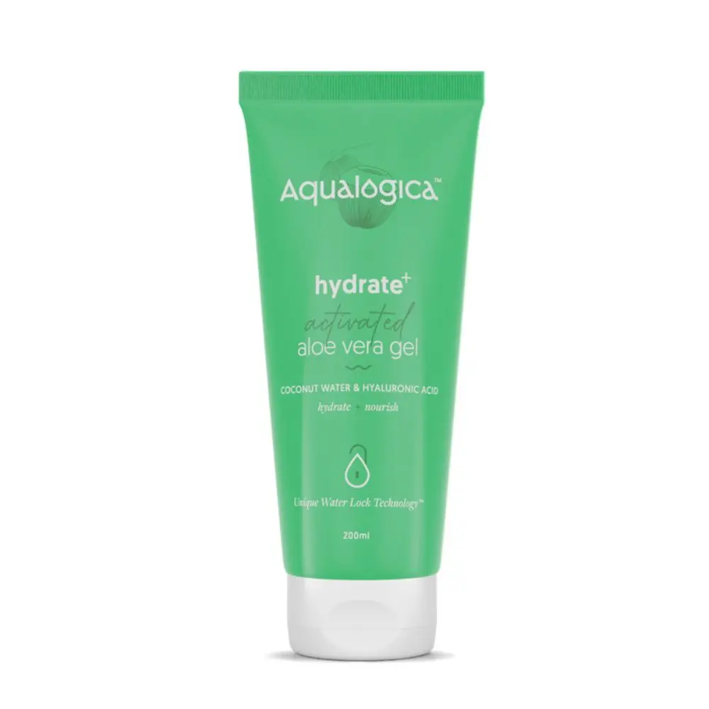 Aqualogica Hydrate+ Activated Aloe Vera Gel with Coconut Water & Hyaluronic Acid 200ml