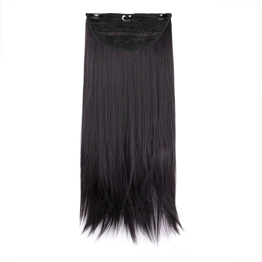 Streak Street Clip-in 18 Natural Black Straight Hair Extensions