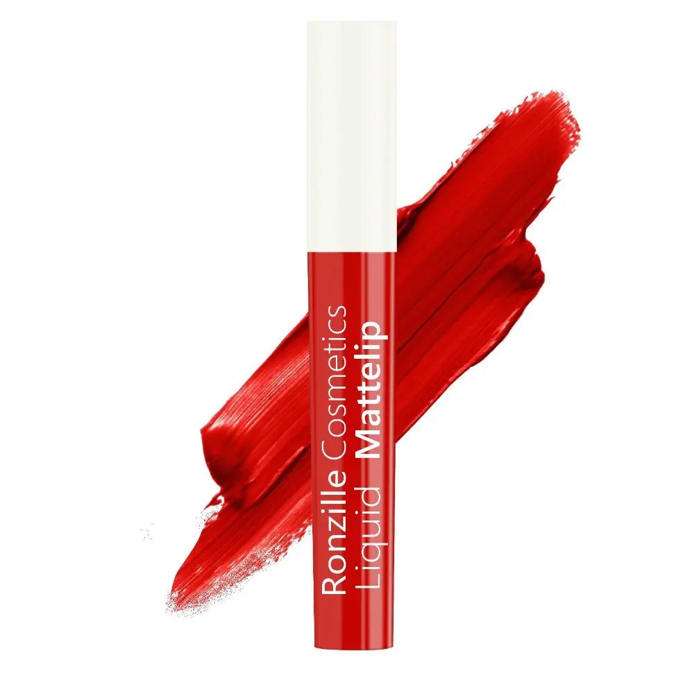 Ronzille Liquid Lipstick | Transferproof | Long Lasting | Smudgeproof | Highliy Pigmented | Vegan | Shade-102