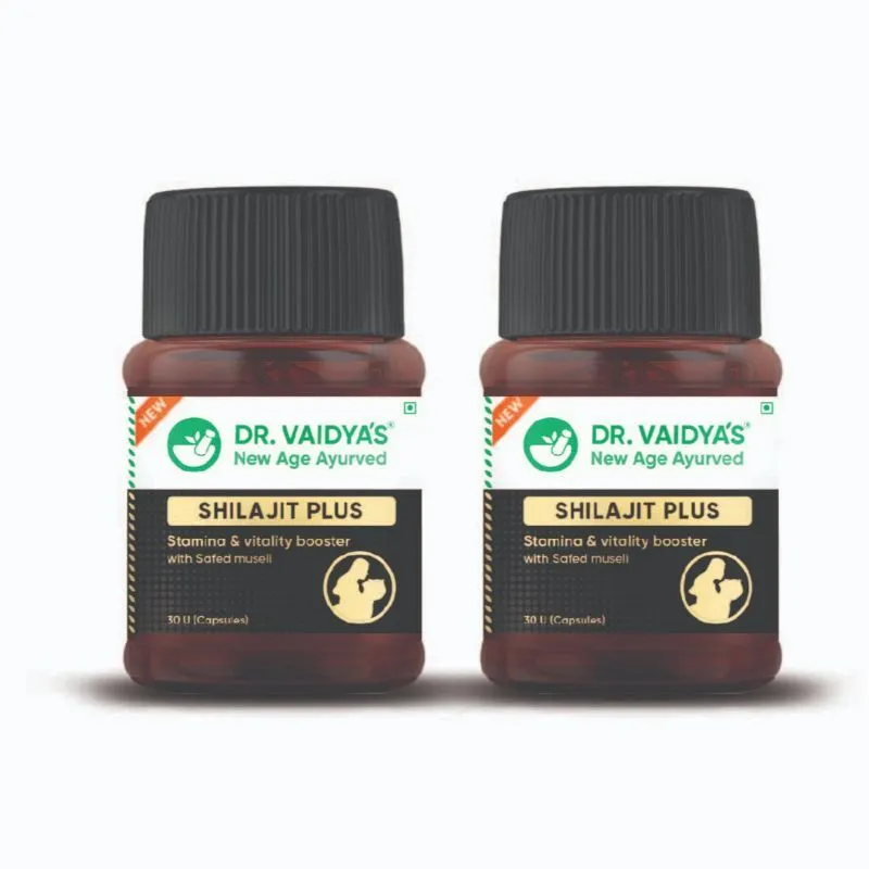 Dr. Vaidya's Shilajit Plus - Pack Of 2