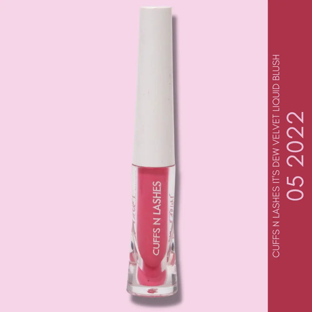 Cuffs n Lashes It's Dew Velvet Liquid Blush, 2022 05, 5 ML