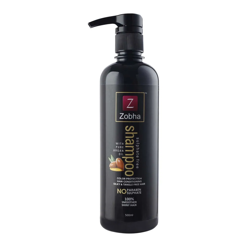 Zobha Pure Argan Oil Sulphate Free Shampoo