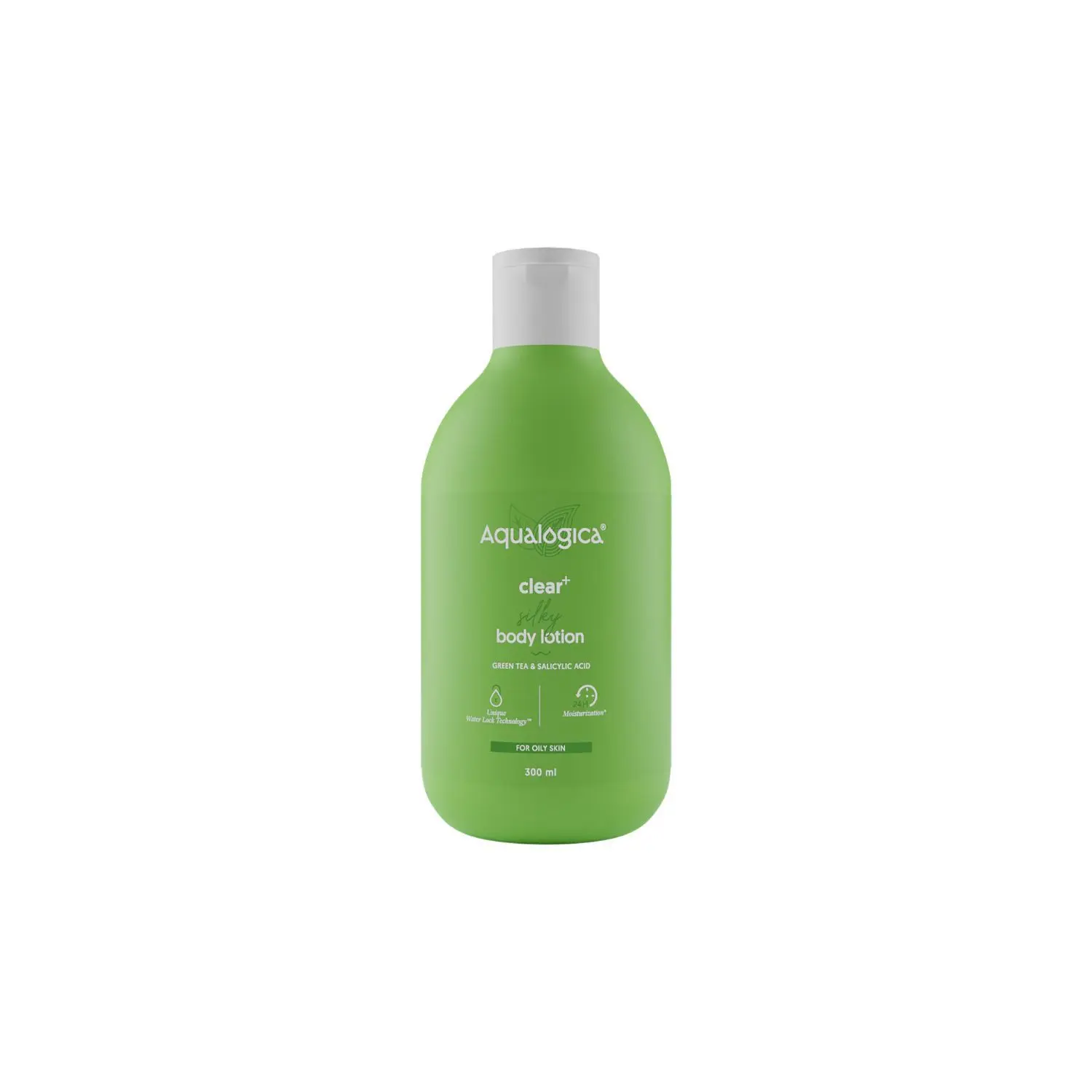 Aqualogica Clear+ Silky Body Lotion with Green Tea & Salicylic Acid 300ml