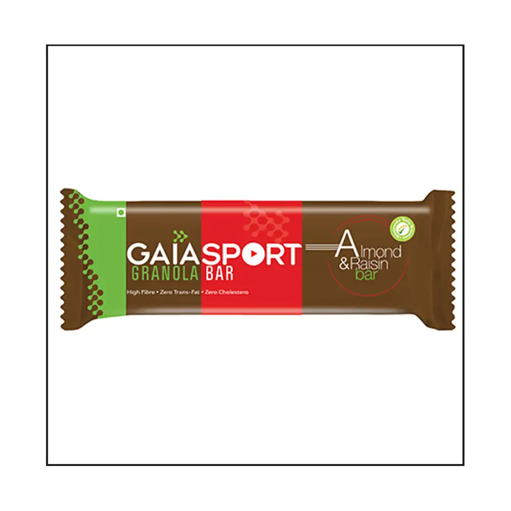 GAIA Sport Granola Bar,  1 Piece(s)/Pack  Almond & Raisin