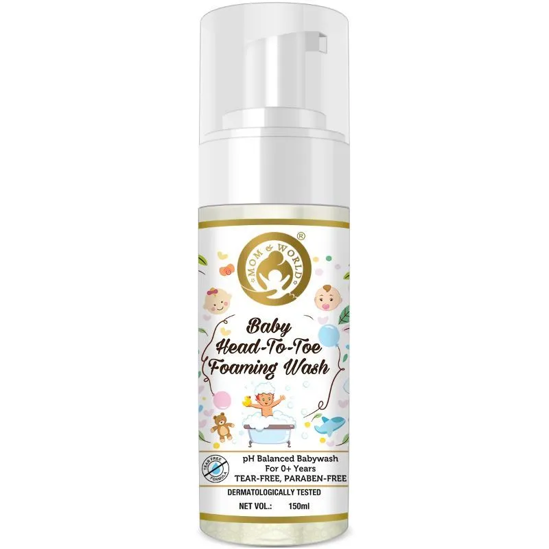 Mom & World Head-to-toe Baby Foaming Wash