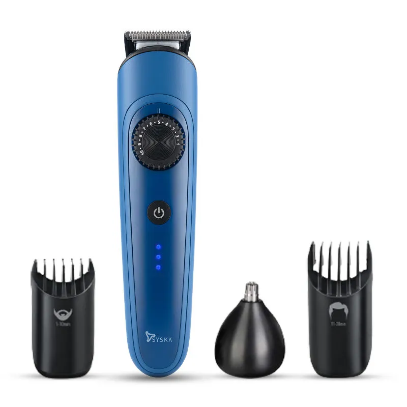 SYSKA HT950 BeardPro Corded And Cordless Trimmer - Blue