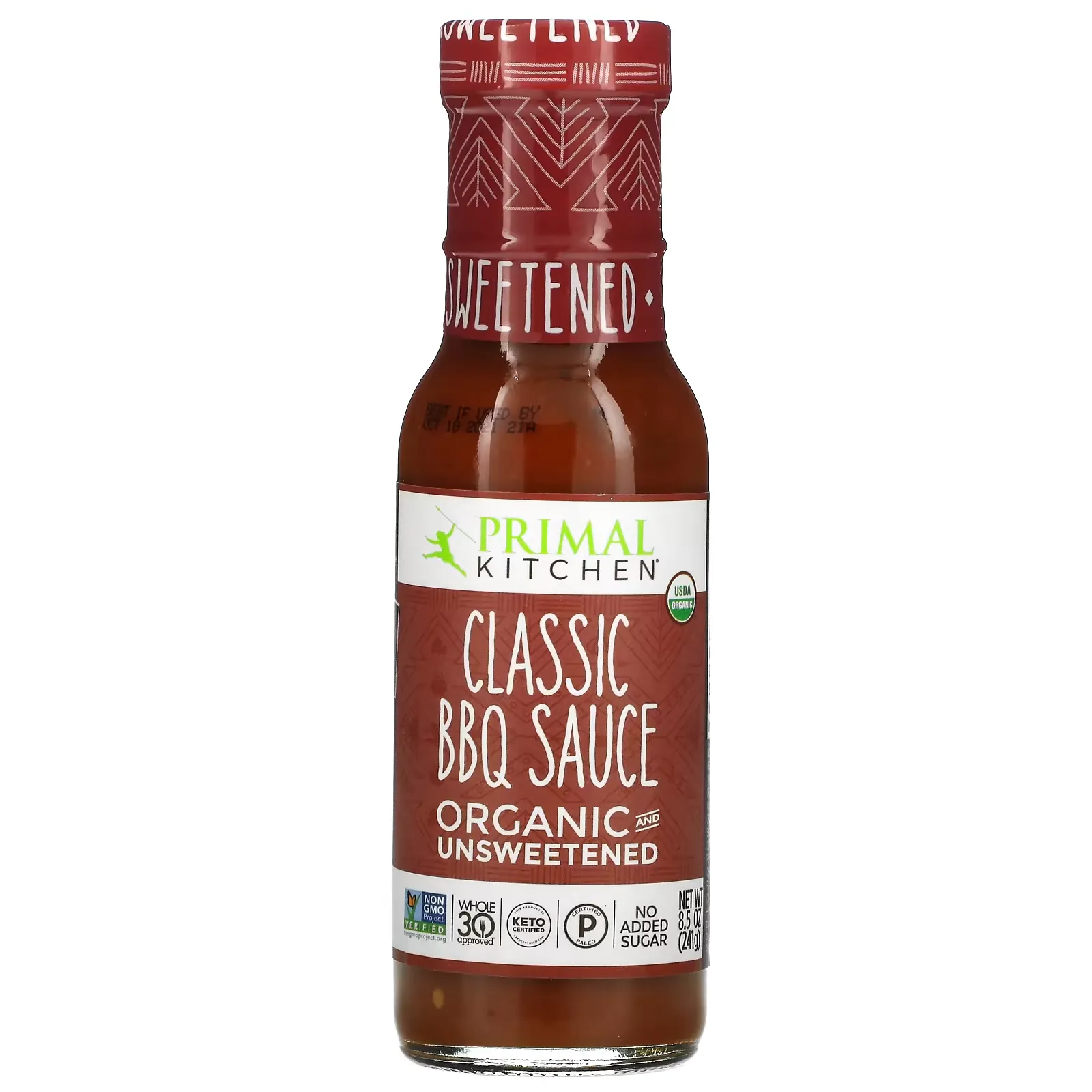 Organic Classic BBQ Sauce, Unsweetened,  8.5 oz (241 g)