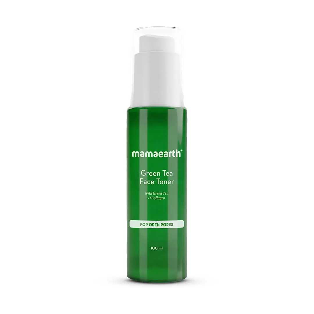 Mamaearth Green Tea Face Toner With Green Tea & Collagen For Open Pores - Toners