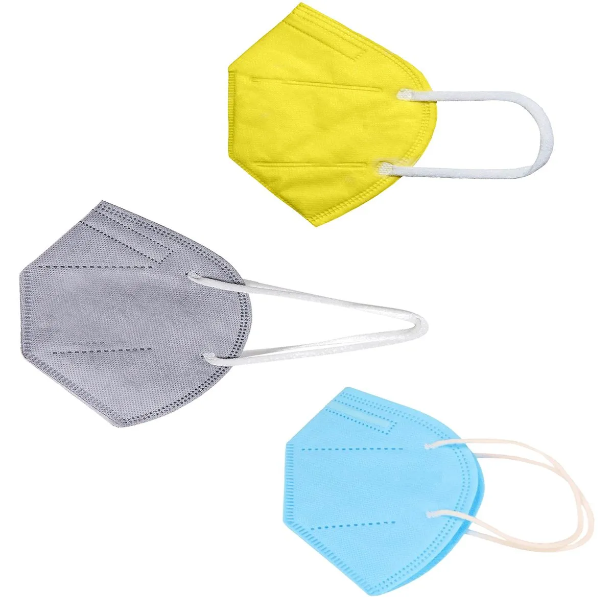 OOMPH Pack of 3 Kn95/N95 Anti-Pollution Reusable 5-Layer Mask