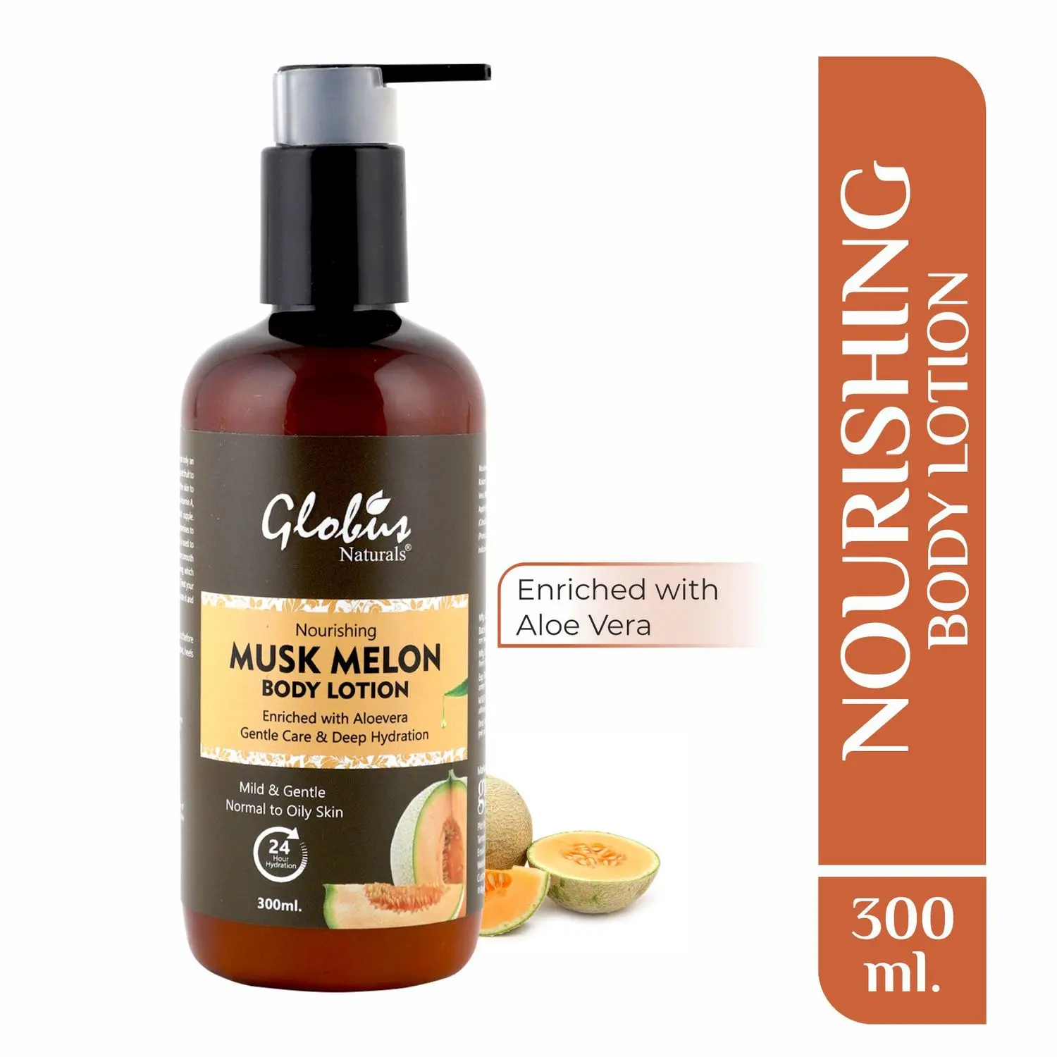 Globus Naturals Nourishing Muskmelon Body Lotion (300 ml)