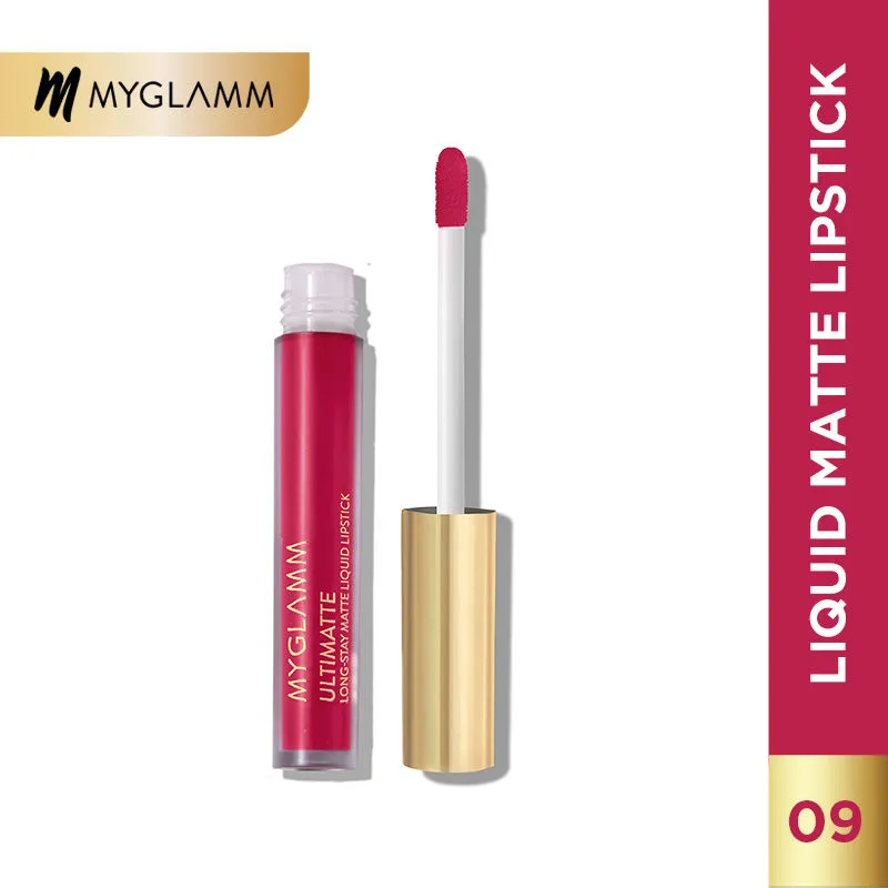 MyGlamm Ultimatte Long Stay Matte Liquid Lipstick - Pink Doll