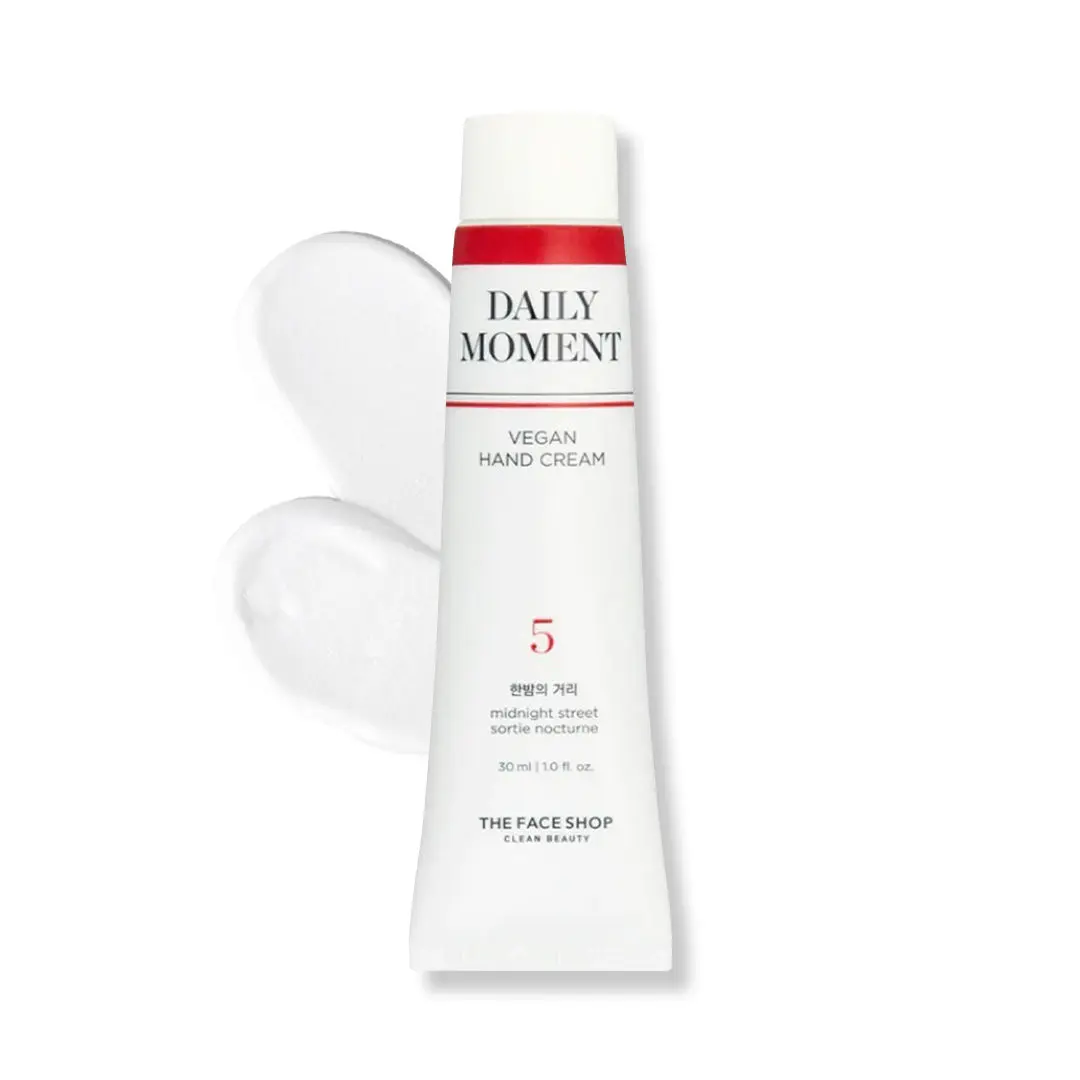 The Face Shop The Face Shop Daily Moment Vegan Hand Cream - Midnight Street with Hyaluronic Acid & Shea Butter, Non-Greasy hand care cream 30 ml