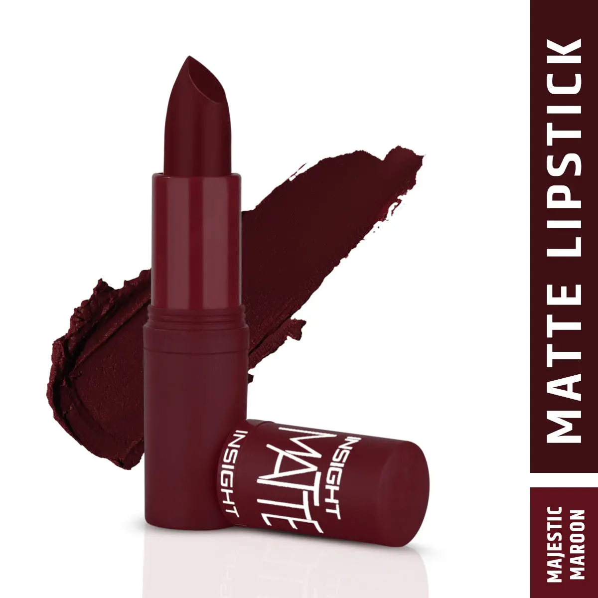 Insight Matte Lipstick (L-21)-A23-Majestic Maroon (4.2 Gm)