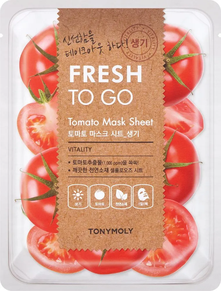 TONYMOLY Fresh To Go Tomato Mask Sheet Vitality