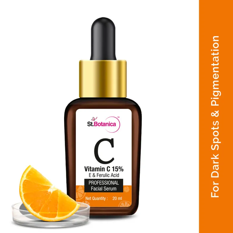 St.Botanica Vitamin C 15%, E & Ferulic Acid Professional Face Serum