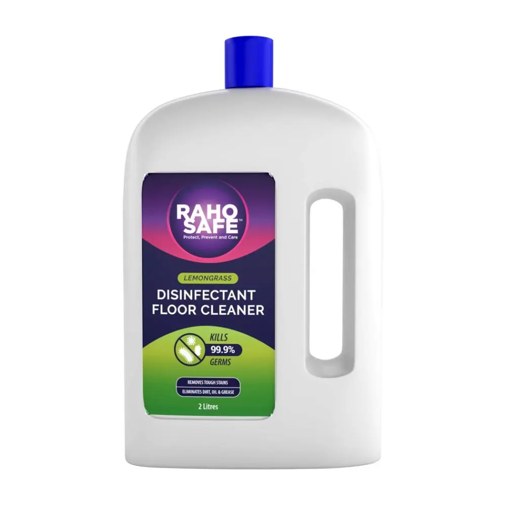 Raho Safe Disinfectant Floor Cleaner - Lemongrass - 2 LTR