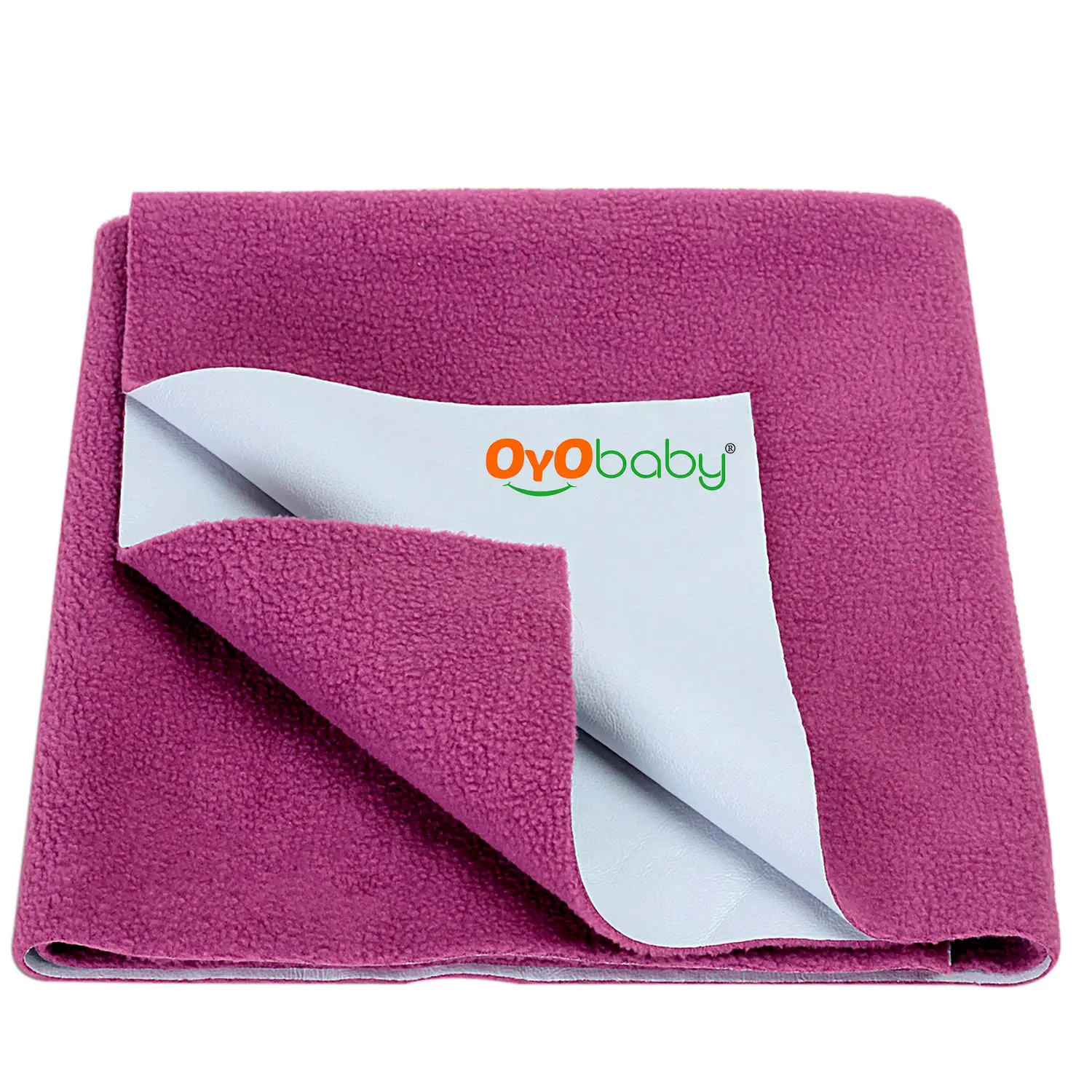 OYO Baby Waterproof Bed Protector Baby Dry Sheet, Extra Large, Rani Pink (140 cm x 200 cm)