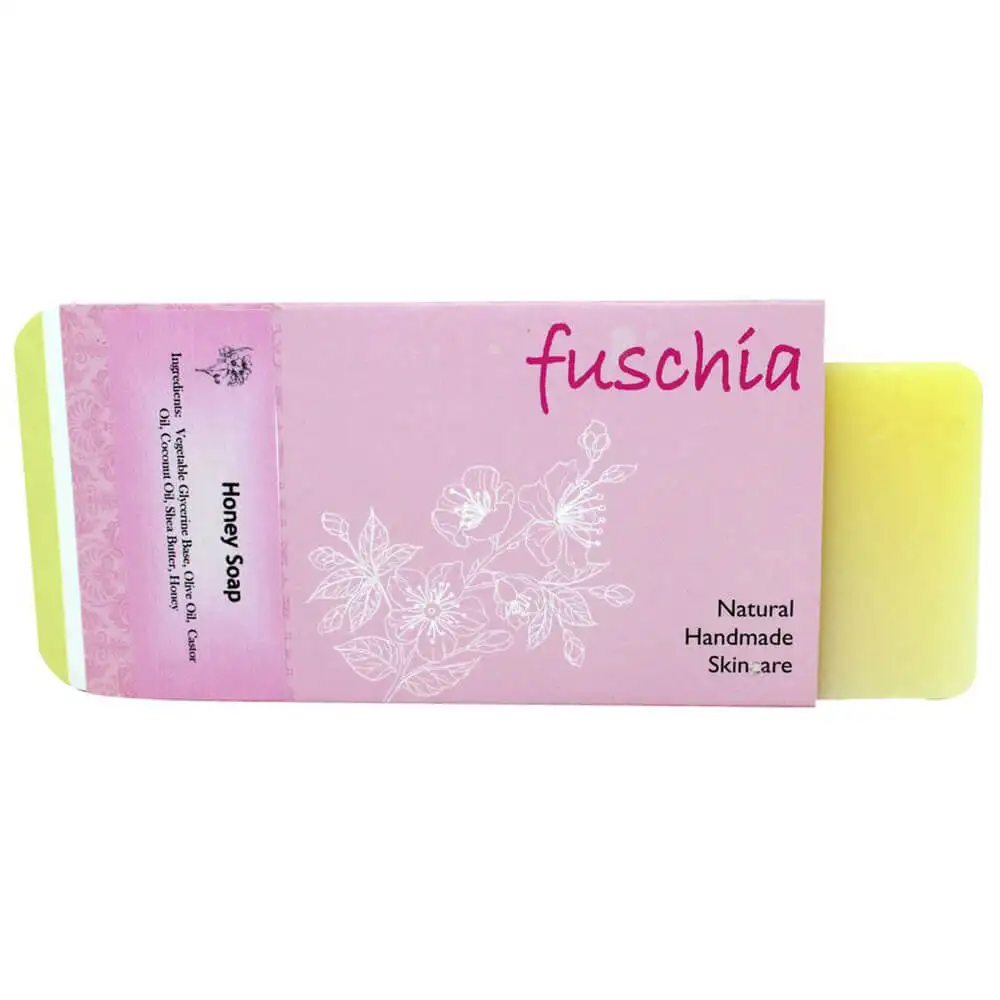 Fuschia Honey Natural Handmade Herbal Soap,  100 g  for All Skin Types