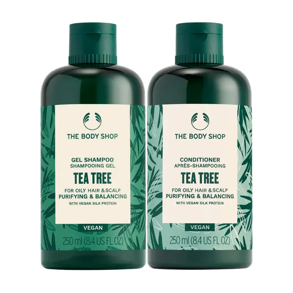 The Body Shop Tea Tree Shampoo & Conditioner Combo