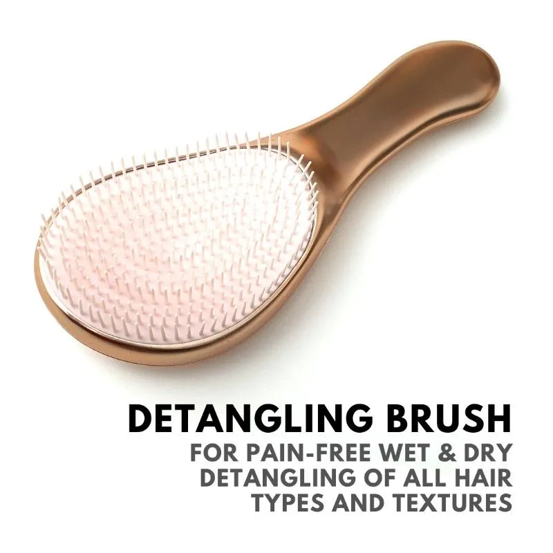 Alan Truman DT-07 Detangling Brush - Rose Gold