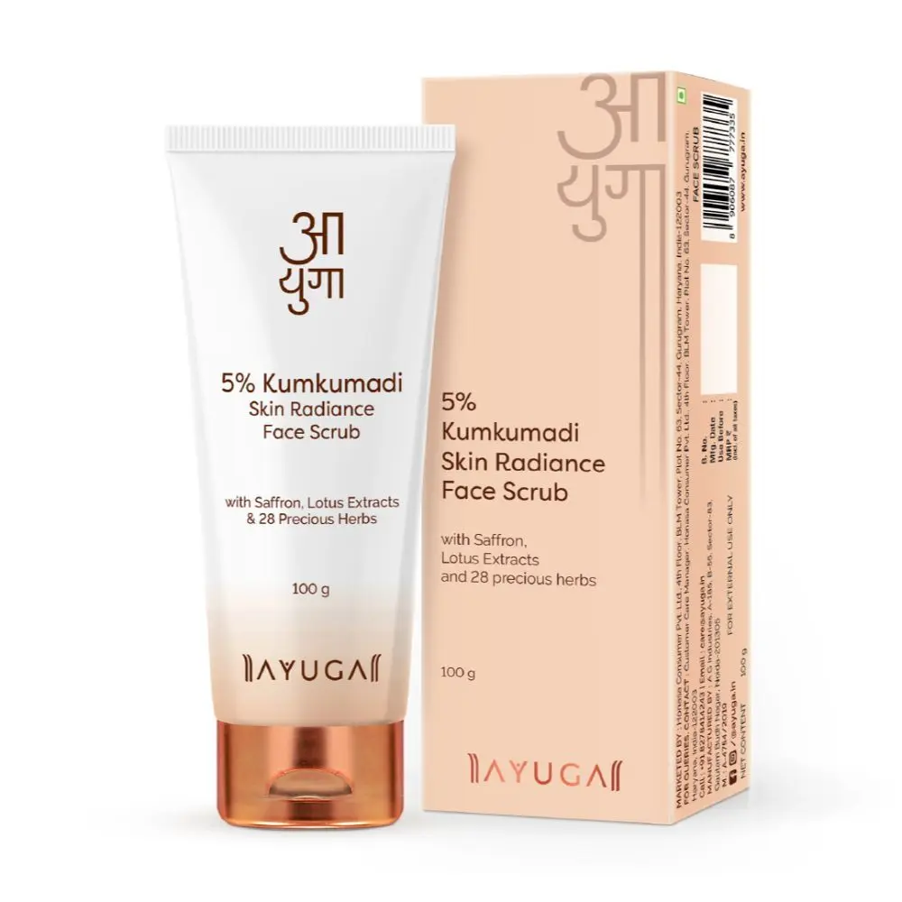 AYUGA 5% Kumkumadi Skin Radiance Face Scrub