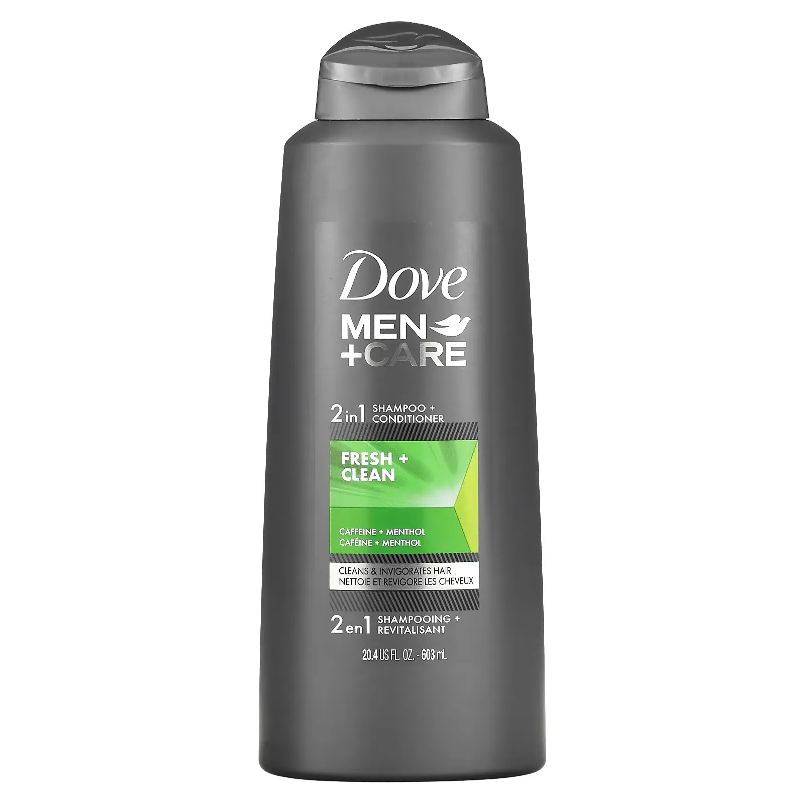 Men+Care, 2 in 1 Shampoo + Conditioner, Fresh & Clean, 20.4 fl oz (603 ml)