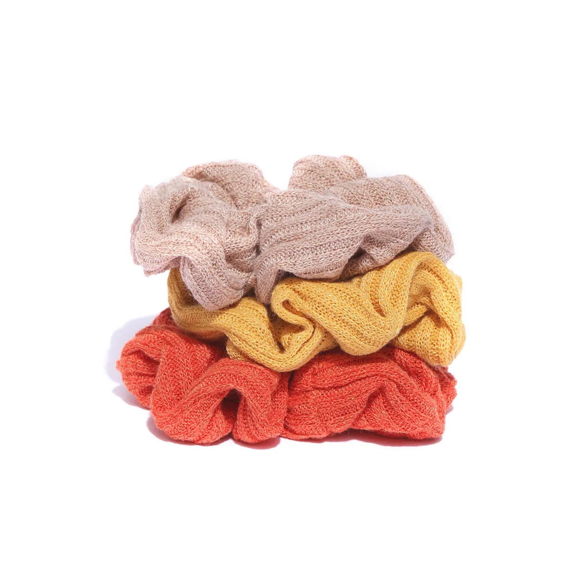 Blueberry Set Of 3 Multi Colour Scrunchies