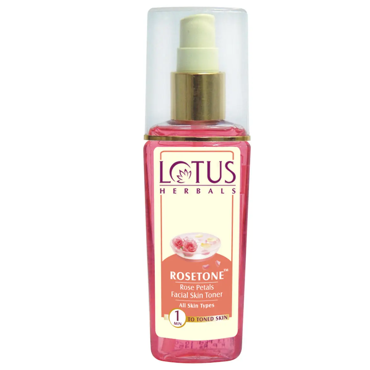 Lotus Herbals Rosetone Rose Petals Facial Skin Toner | For All Skin Types | 100ml