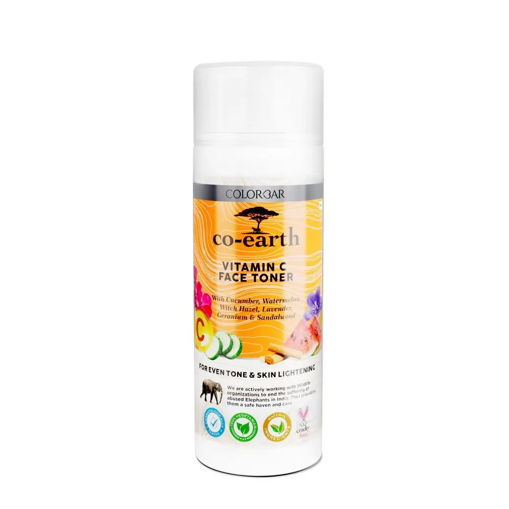 Colorbar Co-earth Vitamin C Face Toner-(200ml)