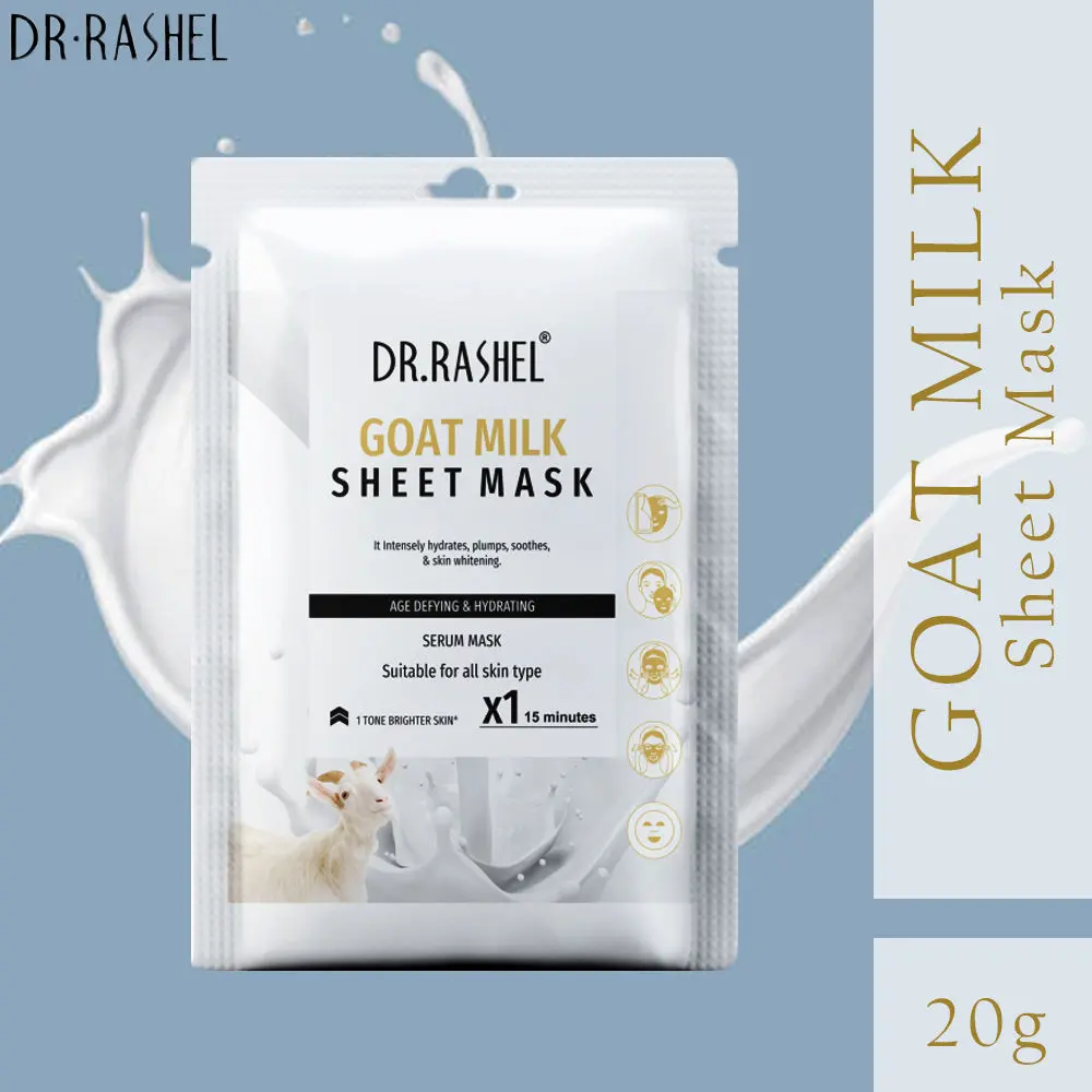 Dr. Rashel Goat Milk Sheet Mask Suitable for All Skin Types