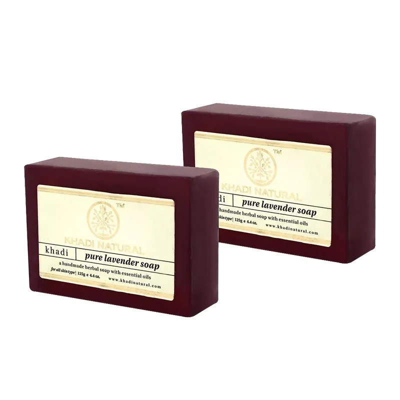 Khadi Natural Lavender Soap - Pack of 2