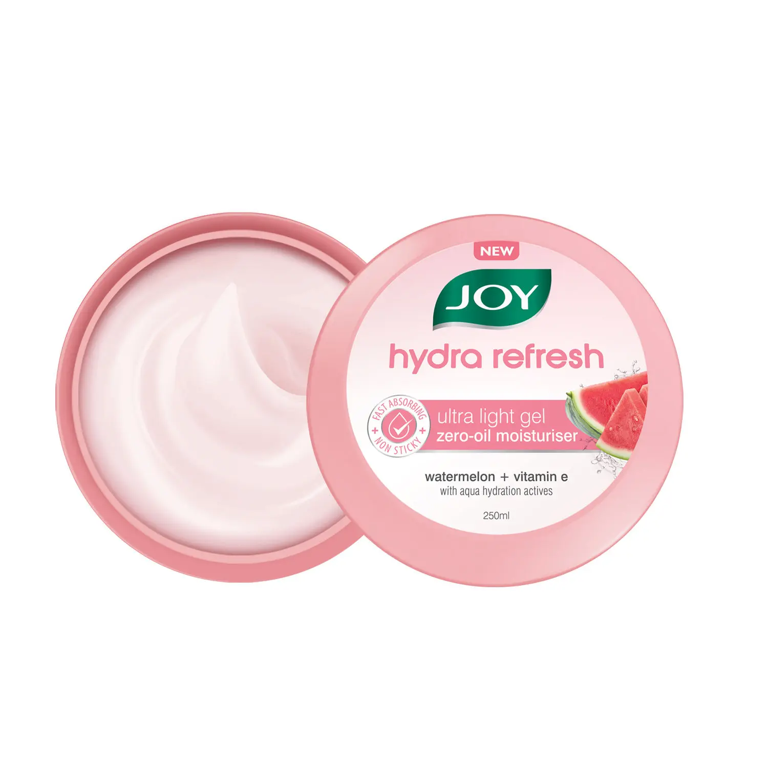 Joy Hydra Refresh Ultra Light Gel Oil Free Moisturizer with Watermelon & Vitamin E (250ml)