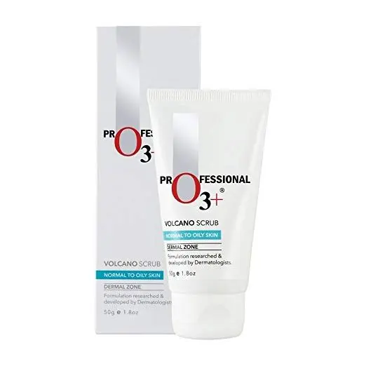 O3+ Volcano Scrub Normal To Oily Skin For Blackheads & Instant Brightening (50g)