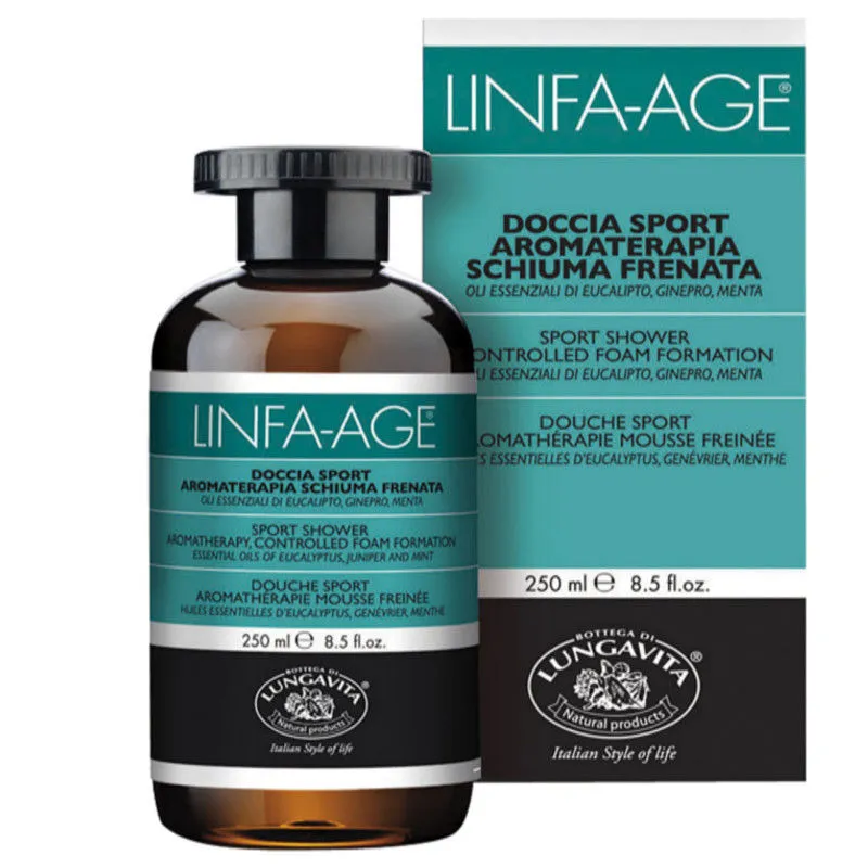 Bottega Di Lungavita Linfa Age Sport Shower Controlled Foam Formation Gel