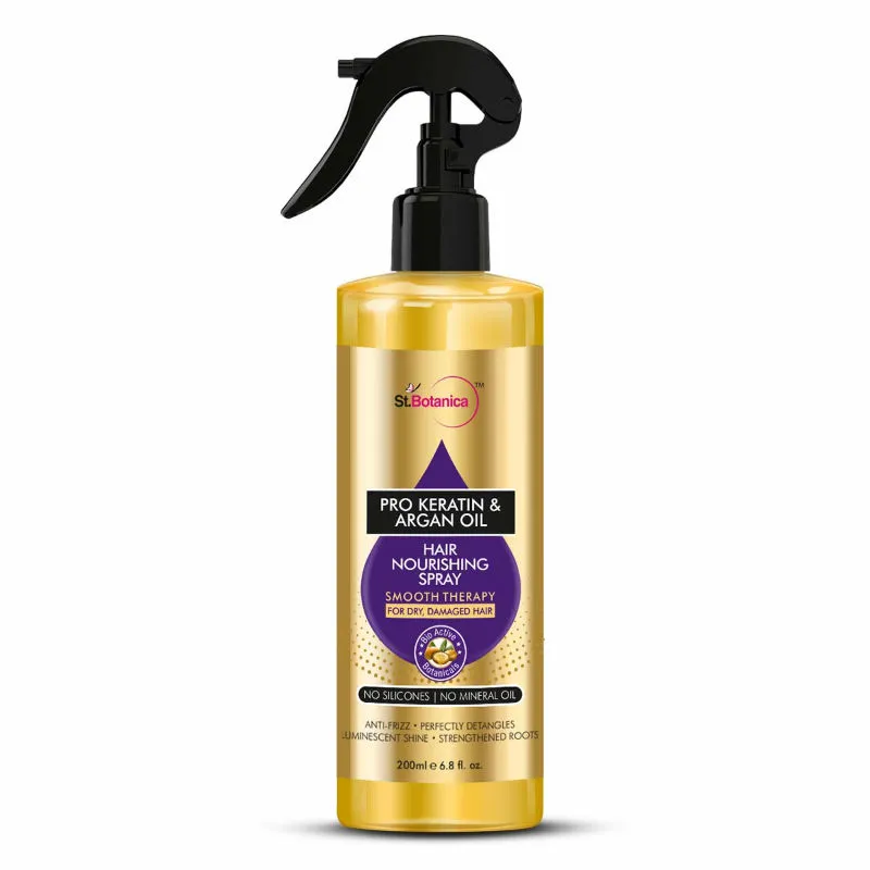 St.Botanica Pro Keratin & Argan Oil Hair Nourishing Smooth Therapy Spray