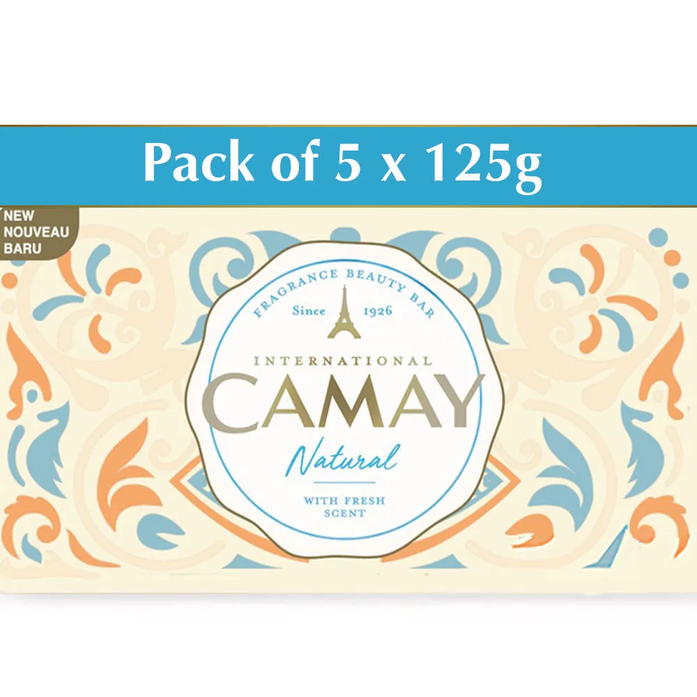 Camay Natural International Beauty Soap With Fresh Fragrance